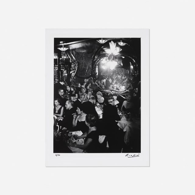 Brassaï, ‘Soiree de gala, Chez Maxim's, Paris’, 1949, Rago/Wright