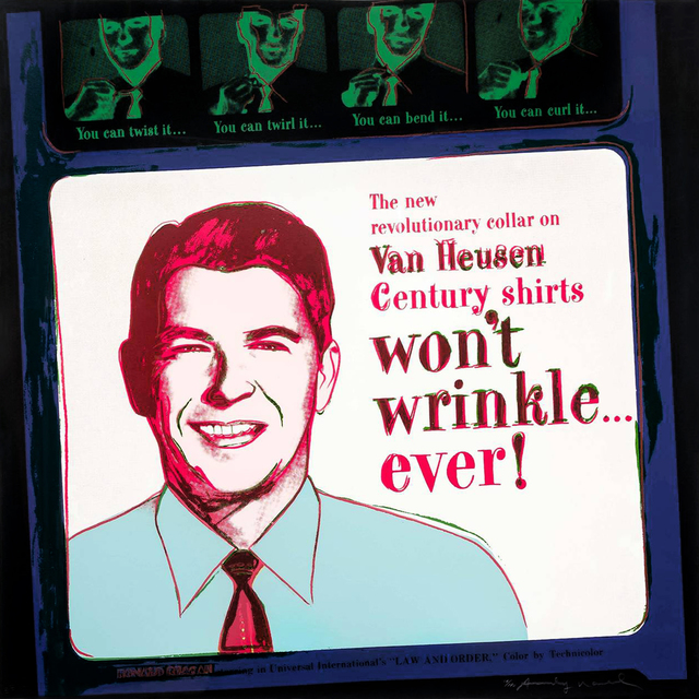 Andy Warhol, ‘VAN HEUSEN (RONALD REAGAN) FS II.356’, 1985, Gallery Art