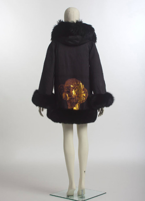 George Condo, ‘Opus 1. Condo's title, Opus 1, references this as being his first-ever foray into creating fashion- while his signature and iconic gold head foiled onto the piece make for an exceptional entree.’, ART CAPSUL
