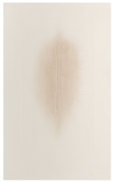 Ann Hamilton, ‘THE EQUAL AND INALIENABLE RIGHTS OF ALL’, 2017, Gemini G.E.L. at Joni Moisant Weyl