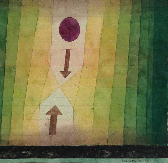 Paul Klee, ‘vor dem Blitz (Before the Lightning)’, 1923, Fondation Beyeler