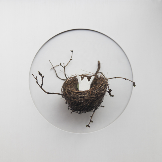 María Ángeles Atauri, ‘Bubble. House in a nest’, 2021, Sculpture, Natural materials on plastic, Galería Marita Segovia