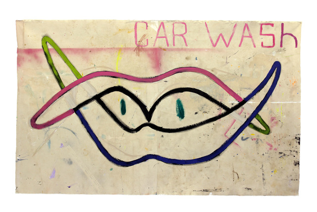 Richard Mason, ‘CAR WASH’, 2019, Painting, Acrylic on canvas, 99 Loop Gallery