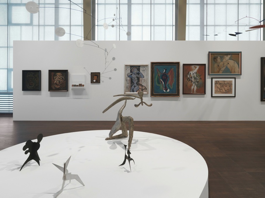 Installation photograph, Transparence: Calder / Picabia Installation photograph, Transparence: Calder / Picabia