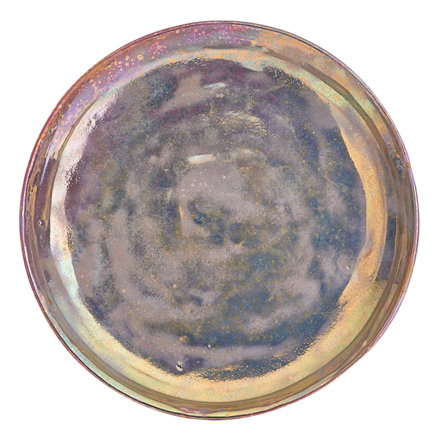 Beatrice Wood, ‘Iridescent Charger, Ojai, CA’, Rago/Wright