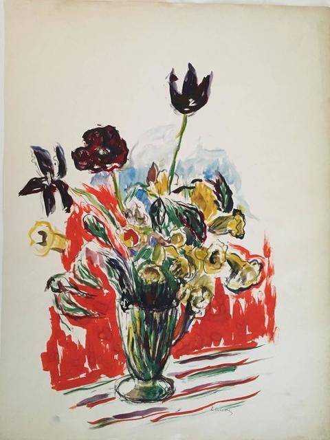 Katherine Librowicz, ‘Bold Flowers in a Vase’, 20th Century, Lions Gallery