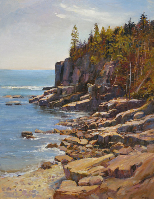 Joel Babb, ‘Otter Cliffs, Mt. Desert Island, Maine’, 2011, Vose Galleries