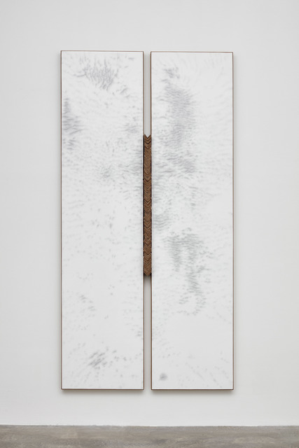 N. Dash, ‘Untitled’, 2019, Painting, Adobe, acrylic, cardboard, jute, Casey Kaplan