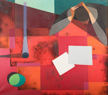Armando Barrios, ‘Etude en Rouge’, 1961, Odalys