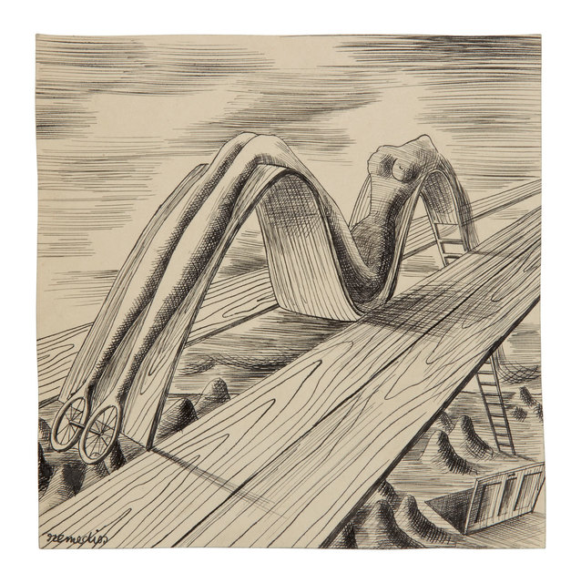 Remedios Varo, ‘Comme en rêve’, 1940, Galerie Natalie Seroussi