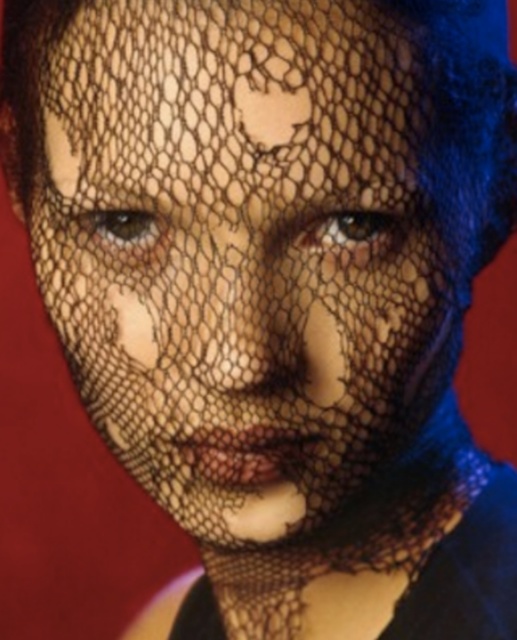 Albert Watson | Kate Moss Veil (color) (1993) | Available for Sale | Artsy