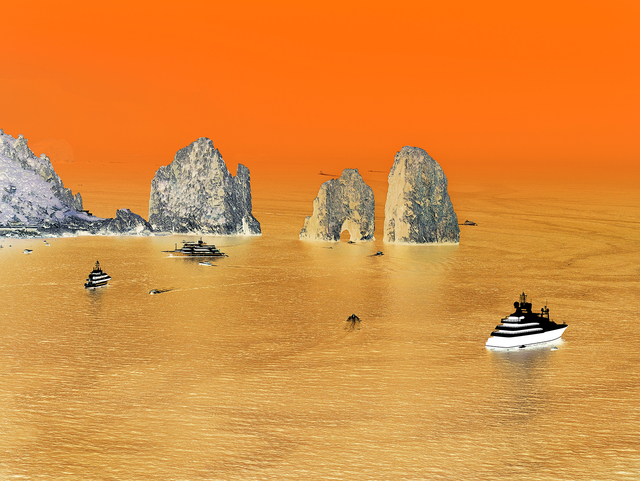 Olivo Barbieri, ‘Capri #12’, 2013, Photography, Archival pigment print, Yancey Richardson Gallery