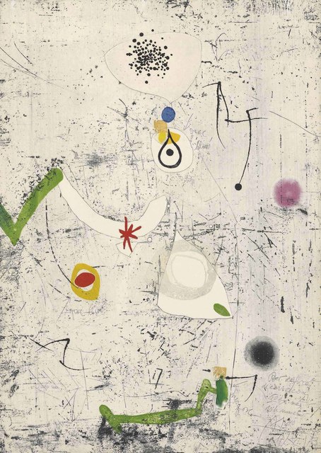 Joan Miró, ‘Plate 5 from: Joan Miró. Gravats 5 Poemes. Joan Salvat-Papasseit’, 1973, Christie's