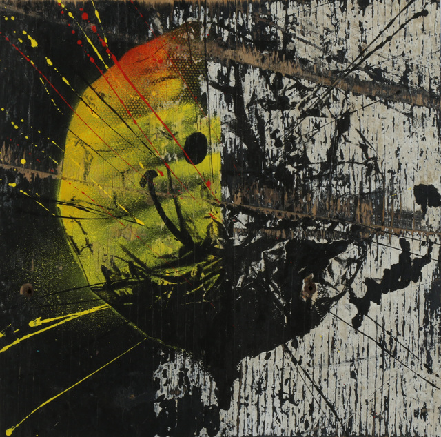 Meggs, ‘From The Ground Up (White Edition)’, 2014, Mixed Media, Mixed media on reclaimed wood panel, Chiswick Auctions