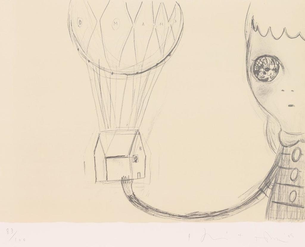 Yoshitomo Nara - Untitled (Omaha)