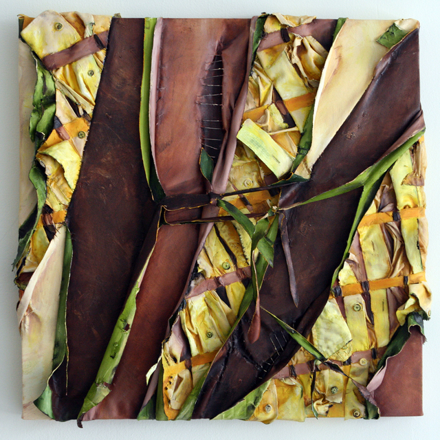 Christina Massey, ‘Interwoven 1’, 2014, Painting, Oil on Canvas with Clothing, The Untitled Space