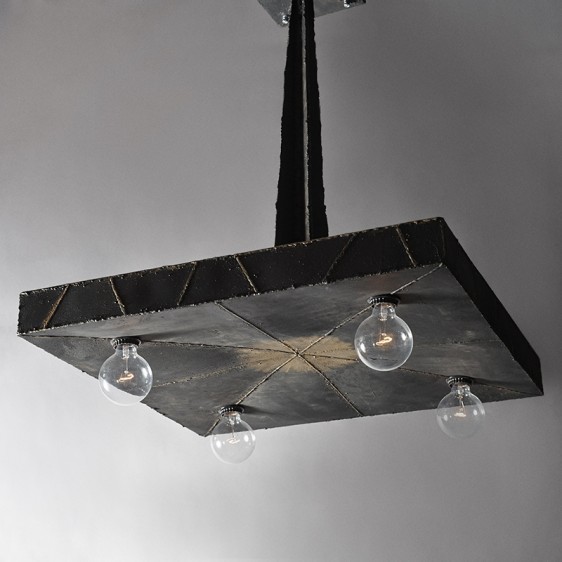 Paul Evans (1931-1987), ‘Welded Steel Hanging Light, USA,’, 1969, Todd Merrill Studio