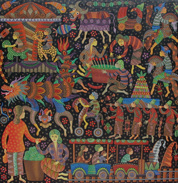 Kusbudiyanto, ‘Pasar Malam ’, 2018, galerie bruno massa