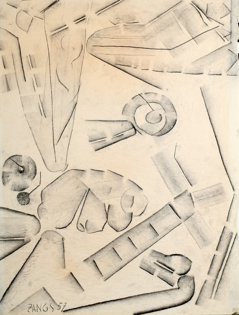 Herbert Zangs, ‘Series: Charcoal drawings’, 1957, Galerie aKonzept