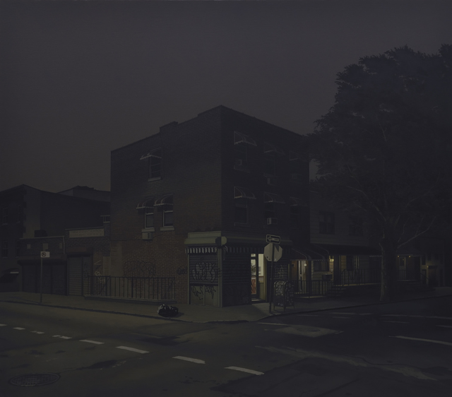 Yongjae Kim, ‘A closing Store ’, 2018, Painting, Resin oil on linen, George Billis Gallery