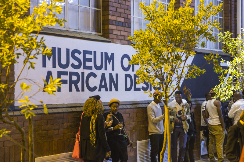 MOAD entrance during the Vernissage opening. MOAD entrance during the Vernissage opening.