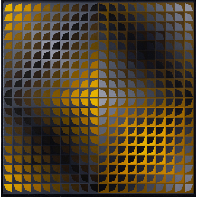Victor Vasarely, ‘VA-22 BARSON’, 1966-1969, Painting, Acrylic on panel, PIASA