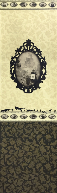Jennifer Angus, ‘The Yellow Wallpaper’, 2015, Print, Woodcut, lithography, etching, collage, chine collé, Tandem Press