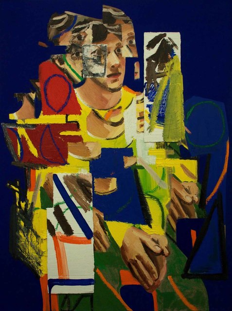 Erik Olson (b. 1982), ‘Looking at Munch (The Student)’, 2017, Painting, Oil on canvas, Luis De Jesus Los Angeles