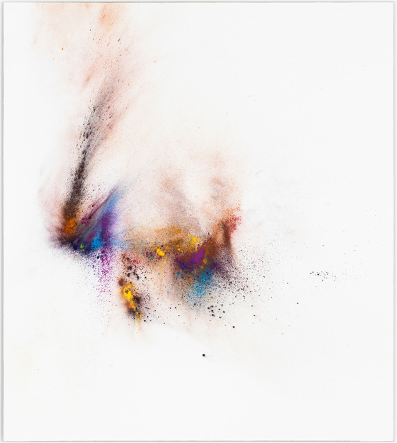 Thilo Heinzmann, ‘O.T. ’, 2017, Painting, Oil, pigment on canvas behind acrylic glass cover, Galería Heinrich Ehrhardt