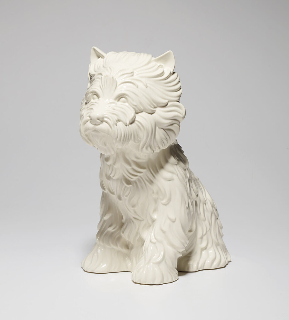 Jeff Koons - Puppy Vase