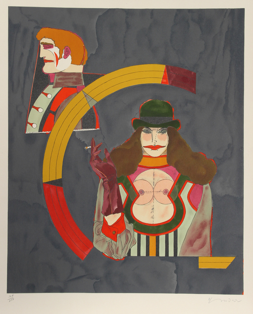 Richard Lindner Portrait No 2 From The After Noon Portfolio 1969 Available For Sale Artsy