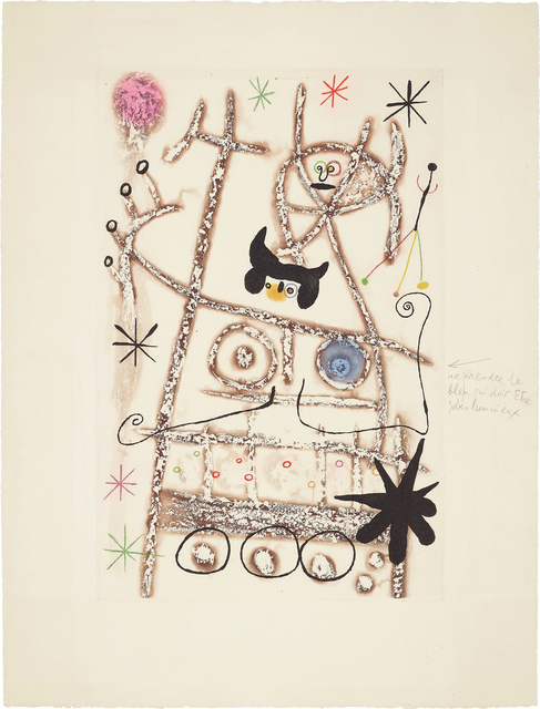 Joan Miró, ‘Les forestiers (bistre) (The Foresters - dark brown)’, 1958, Phillips