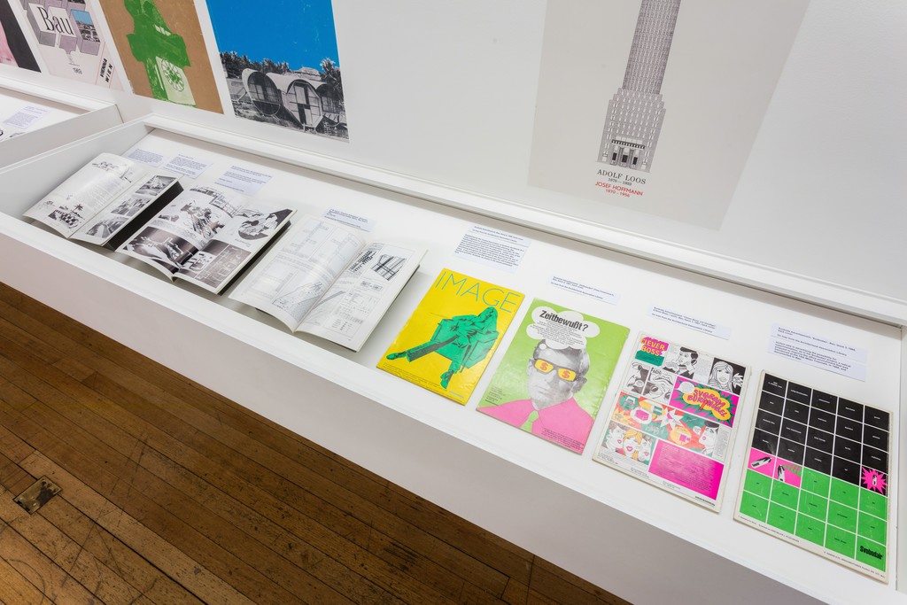 Installation view of Everything is Architecture: Bau Magazine from the 60s and 70s 29 July 2015 – 27 September 2015, Institute of Contemporary Arts London (ICA). Photo: Mark Blower. Installation view of Everything is Architecture: Bau Magazine from the 60s and 70s 29 July 2015 – 27 September 2015, Institute of Contemporary Arts London (ICA). Photo: Mark Blower.
