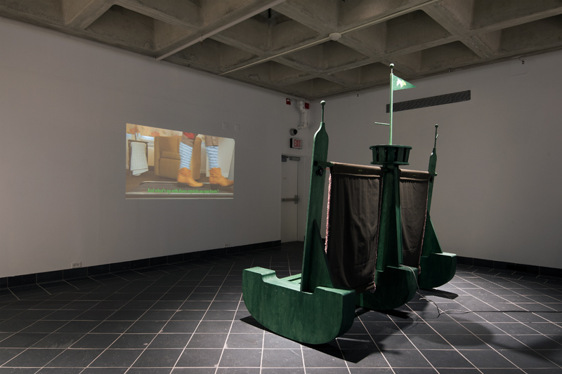 Installation view, Unwilling: Exercises in Melancholy at Cantor Fitzgerald Gallery. Photo: Lisa Boughter Installation view, Unwilling: Exercises in Melancholy at Cantor Fitzgerald Gallery. Photo: Lisa Boughter
