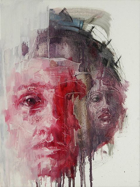 Yiorgos Theodorou, ‘Duplicity’, 2016, Painting, Oil on canvas, nord.