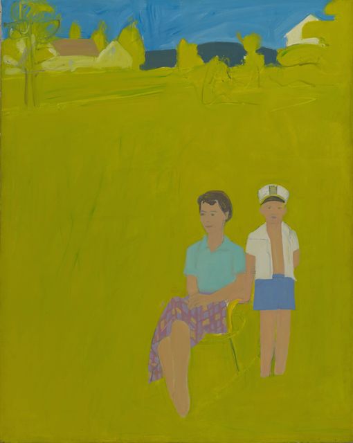 Alex Katz, ‘Slab City Road’, 1959, Colby College Museum of Art