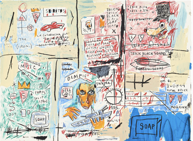 Jean-Michel Basquiat, ‘Olympic’, 1982-1983/2017, Print, Screen print on paper, Hang-Up Gallery