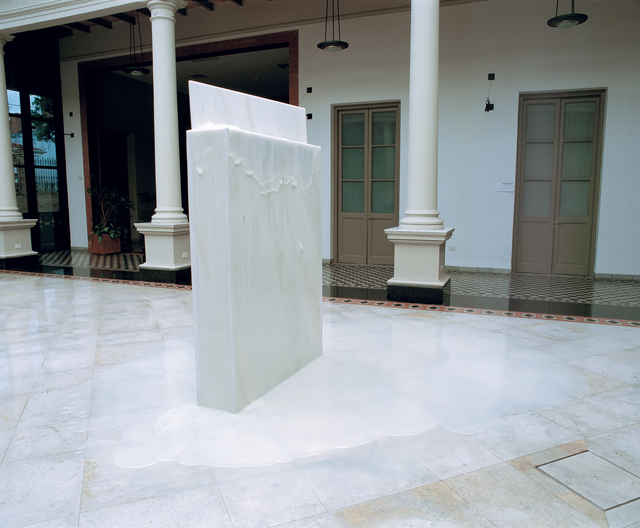 Nuno Ramos, ‘Manora branco / White Manora’, 1997, Sculpture, Polished marble and vaseline, Fortes D'Aloia & Gabriel