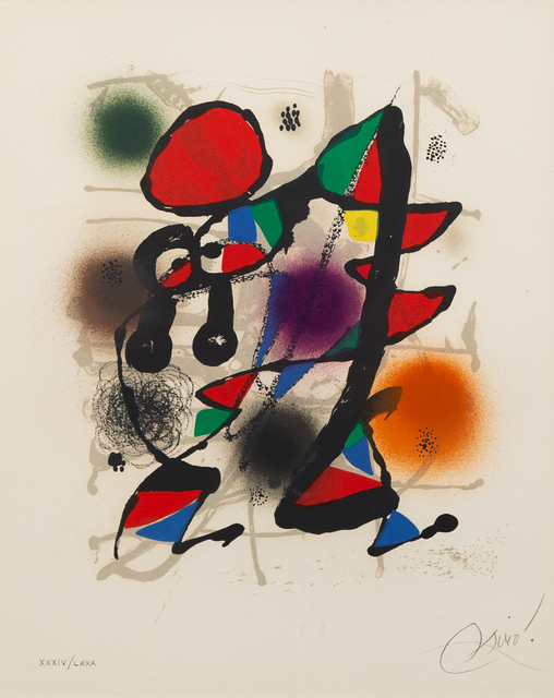 Joan Miró, ‘Joan Miró Lithographs III’, 1977, Hindman