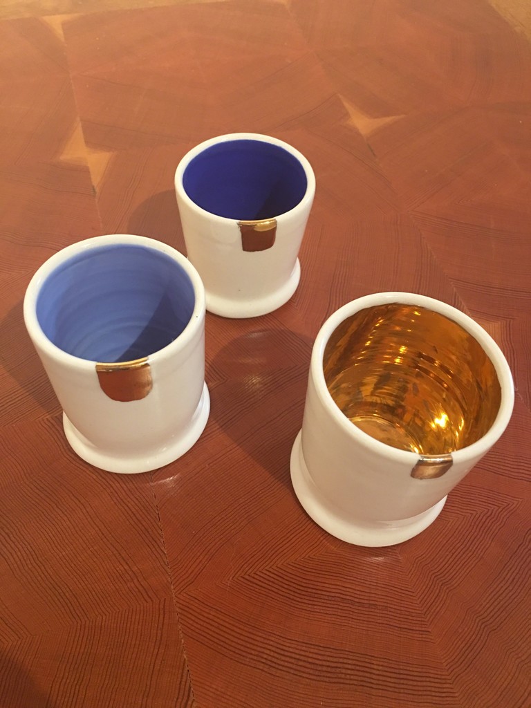 Shot Glasses by Carlos Dye, Ceramic Shot Glasses by Carlos Dye, Ceramic