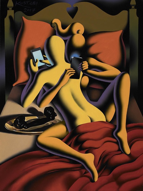 Mark Kostabi, ‘Precursor’, 2017, Martin Lawrence Galleries