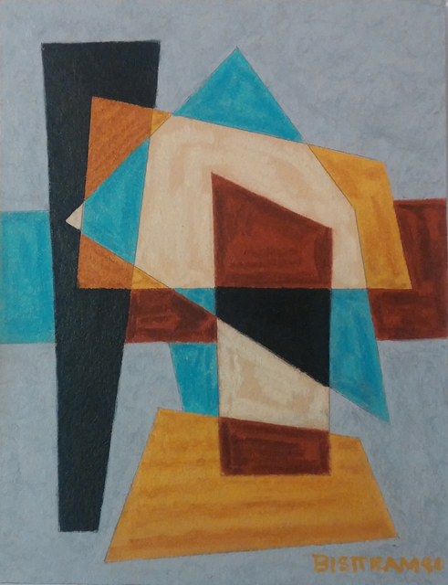 Emil Bisttram, ‘Untitled 1941’, 1941, Painting, Encaustic on paper, Addison Rowe Gallery