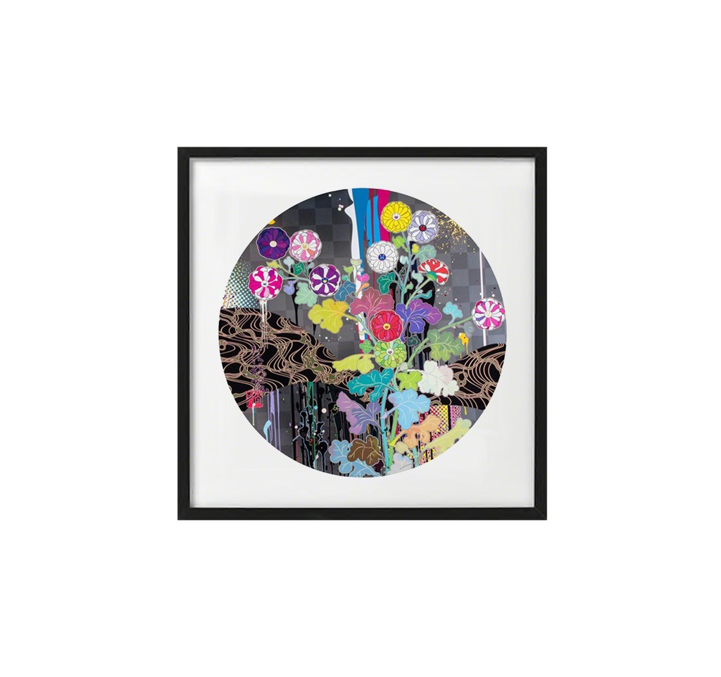 KANSEI:VOICE OF THE MOUNTAIN STREAM - TAKASHI MURAKAMI
$2,900.00
2007
Offset lithograph in colors with foil and gloss varnish on smooth wove paper
Signed and numbered by Takashi Murakami
Edition of 300
71 x 71 cm/ 27.95 x 27.95 in
>>> FREE SHIPPING WORLDWIDE <<< KANSEI:VOICE OF THE MOUNTAIN STREAM - TAKASHI MURAKAMI
$2,900.00
2007
Offset lithograph in colors with foil and gloss varnish on smooth wove paper
Signed and numbered by Takashi Murakami
Edition of 300
71 x 71 cm/ 27.95 x 27.95 in
>>> FREE SHIPPING WORLDWIDE <<<