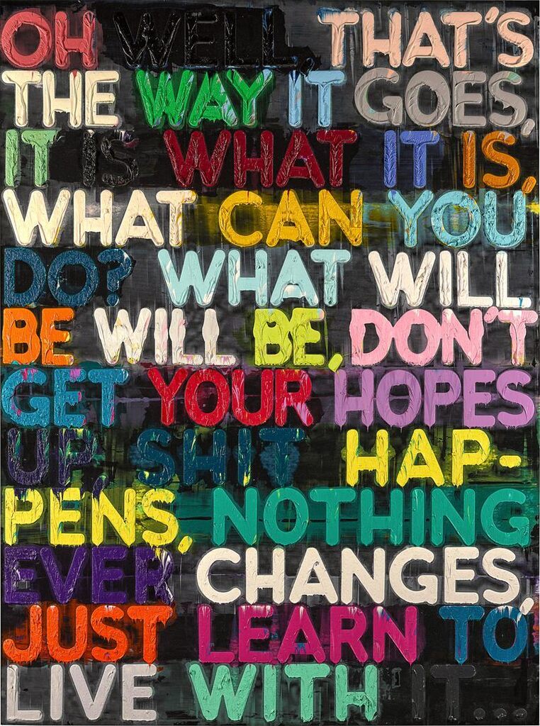 Mel Bochner - Oh Well