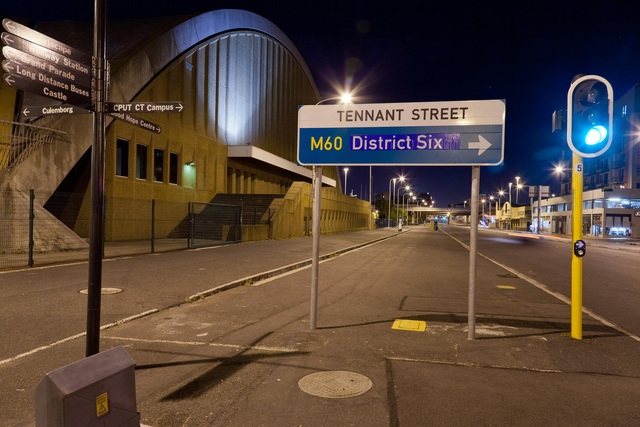 Haroon Gunn-Salie, ‘Zonnebloem Renamed: Tennant Street’, 2013, Photography, Diasec-mounted C-print, Goodman Gallery