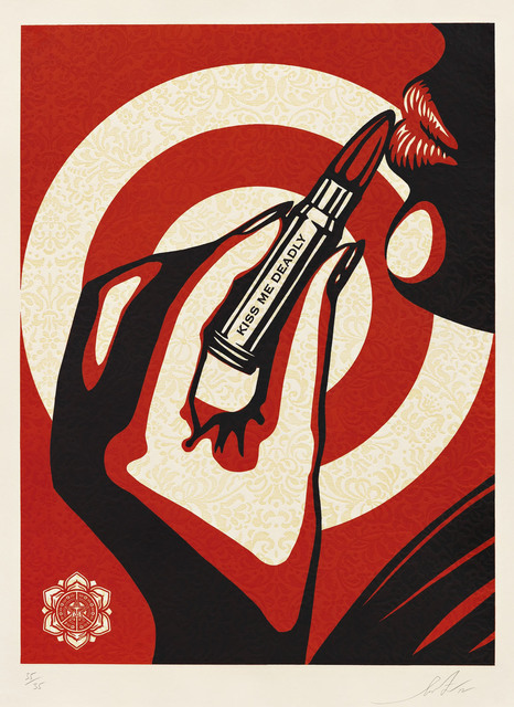 Shepard Fairey (OBEY), ‘Kiss Me Deadly’, 2012, Pace Prints