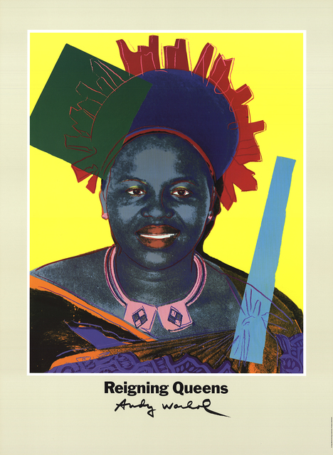 Andy Warhol, ‘Queen Ntombi Twala Of Swaziland from Reigning Queens’, 1986, ArtWise
