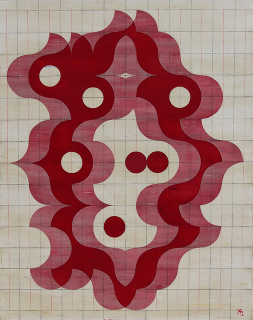 Francisco Castro Leñero, ‘Orquidea- desplazamientos’, 2017, Galería Quetzalli