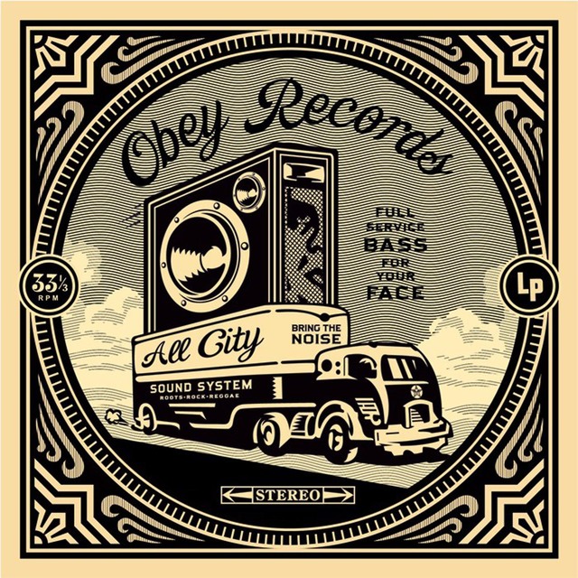 Shepard Fairey (OBEY), ‘Long Bass’, 2011, EHC Fine Art Gallery Auction