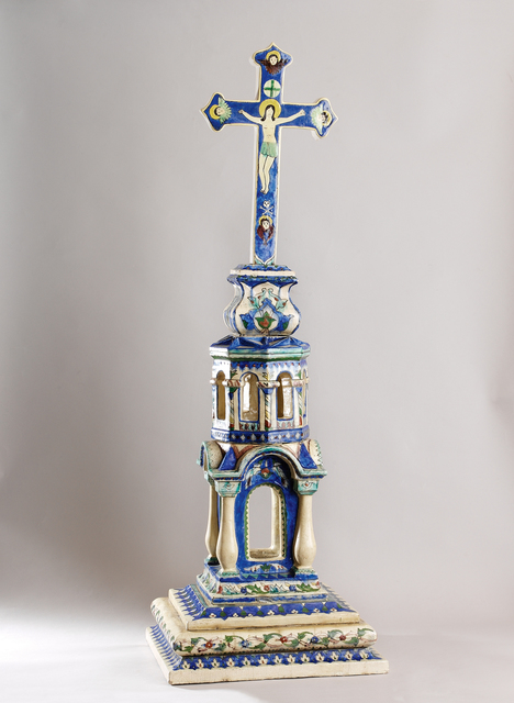 Crucifix and Pedestal — Unknown